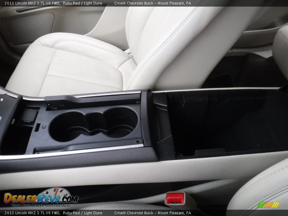 2013 Lincoln MKZ 3.7L V6 FWD Ruby Red / Light Dune Photo #27