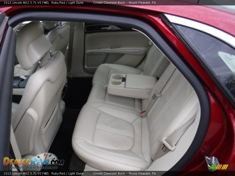 2013 Lincoln MKZ 3.7L V6 FWD Ruby Red / Light Dune Photo #30