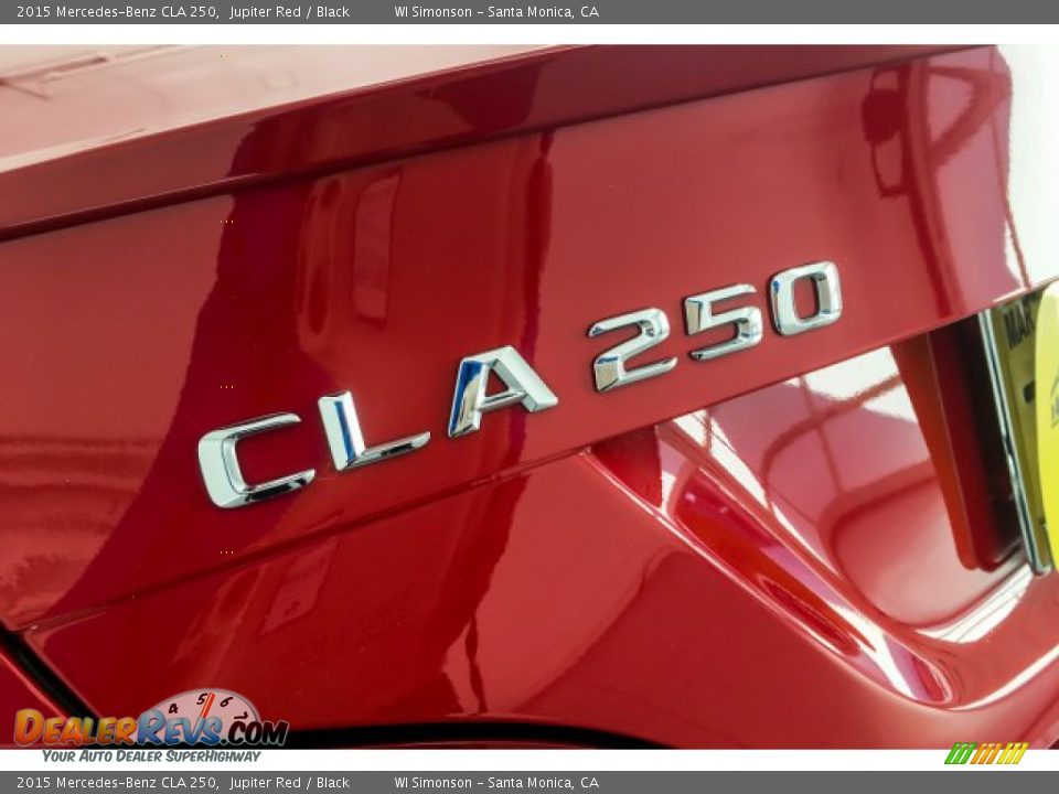 2015 Mercedes-Benz CLA 250 Jupiter Red / Black Photo #7