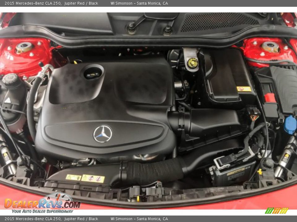 2015 Mercedes-Benz CLA 250 Jupiter Red / Black Photo #9