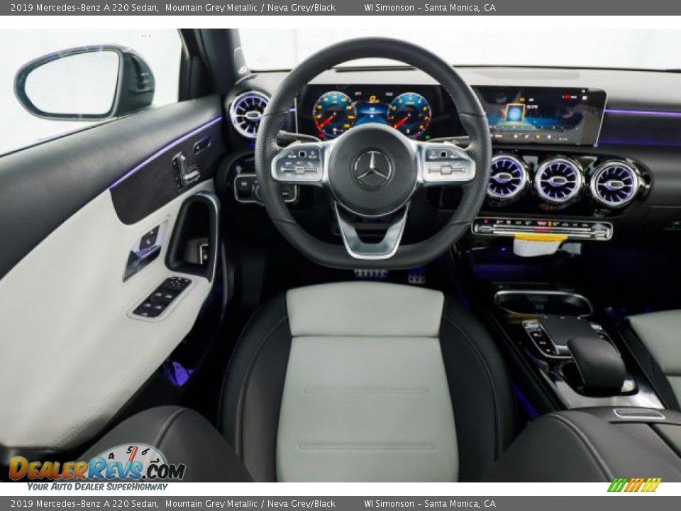 Front Seat of 2019 Mercedes-Benz A 220 Sedan Photo #11