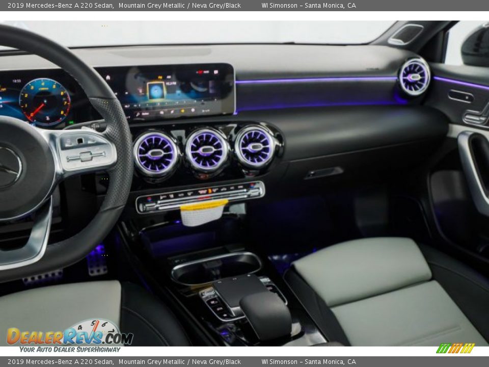 2019 Mercedes-Benz A 220 Sedan Mountain Grey Metallic / Neva Grey/Black Photo #13