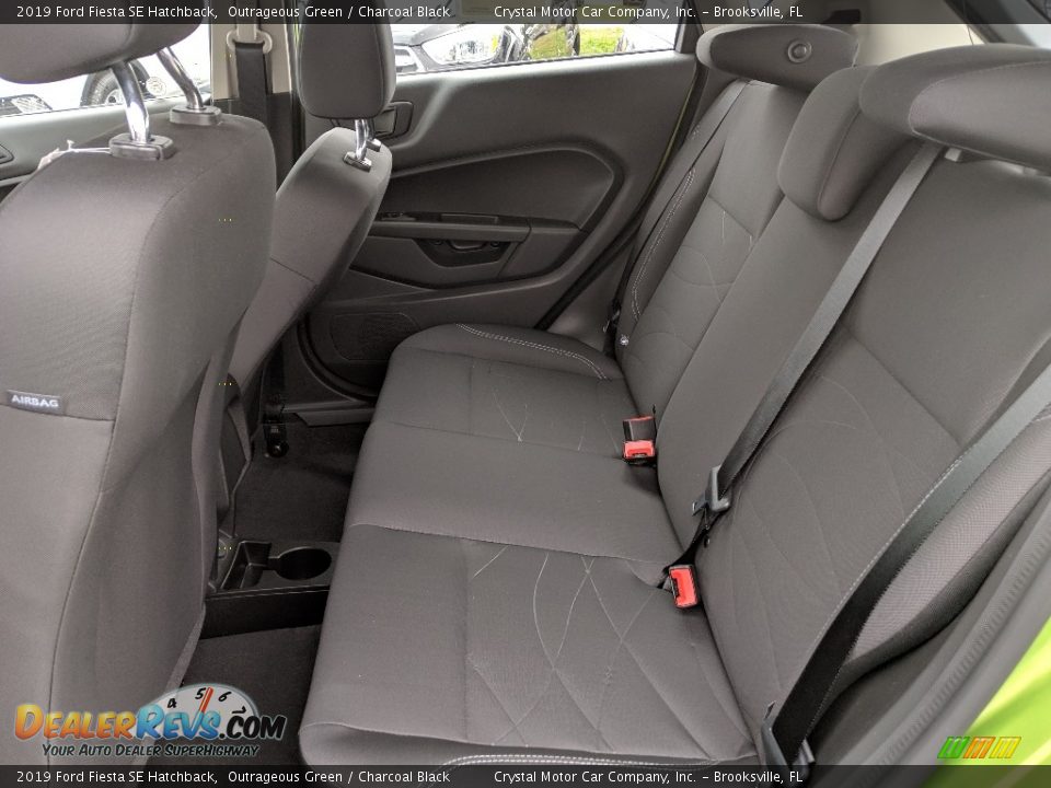 Rear Seat of 2019 Ford Fiesta SE Hatchback Photo #10