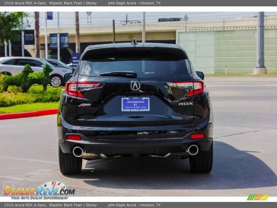 2019 Acura RDX A-Spec Majestic Black Pearl / Ebony Photo #6