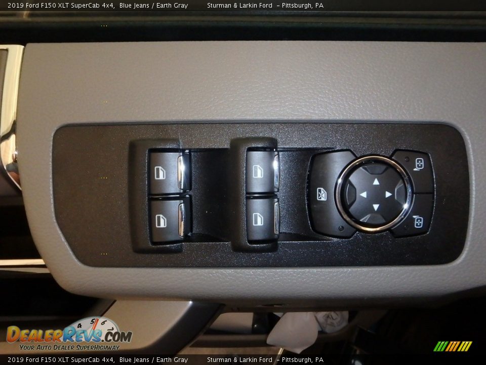2019 Ford F150 XLT SuperCab 4x4 Blue Jeans / Earth Gray Photo #10