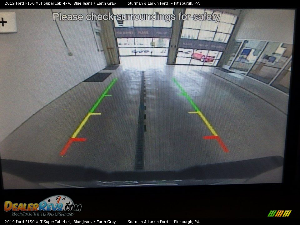 2019 Ford F150 XLT SuperCab 4x4 Blue Jeans / Earth Gray Photo #12