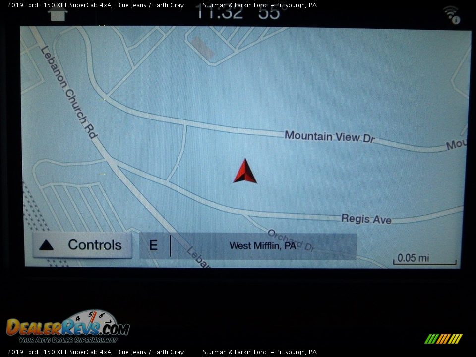 2019 Ford F150 XLT SuperCab 4x4 Blue Jeans / Earth Gray Photo #13