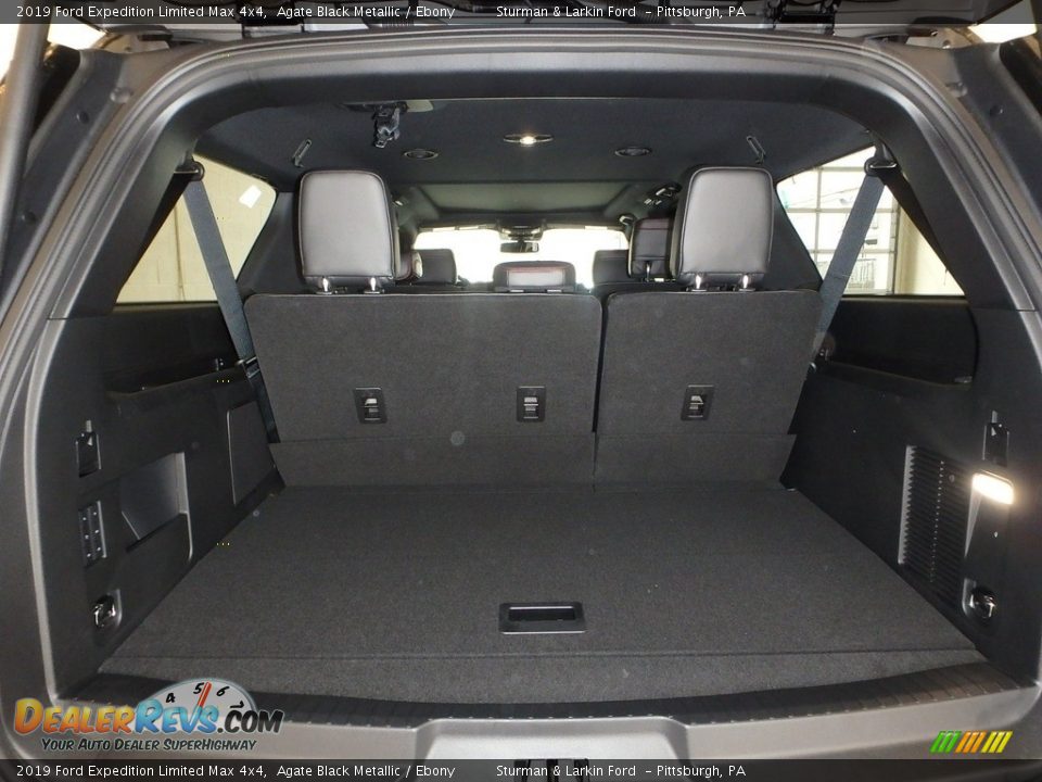 2019 Ford Expedition Limited Max 4x4 Agate Black Metallic / Ebony Photo #3