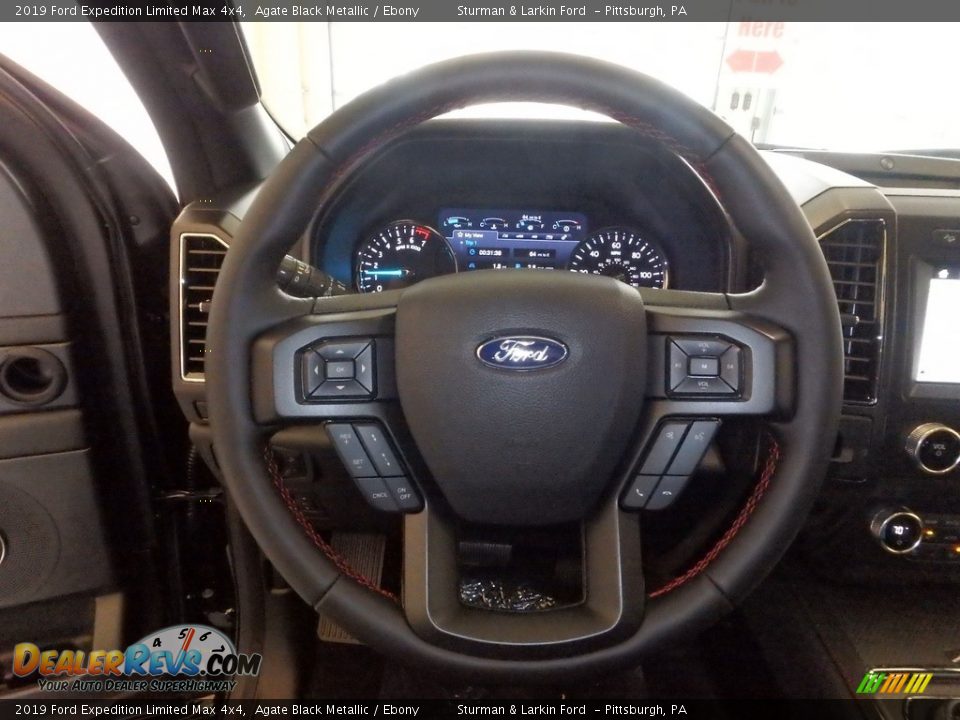2019 Ford Expedition Limited Max 4x4 Steering Wheel Photo #14