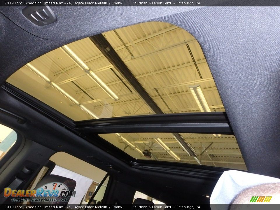 2019 Ford Expedition Limited Max 4x4 Agate Black Metallic / Ebony Photo #15