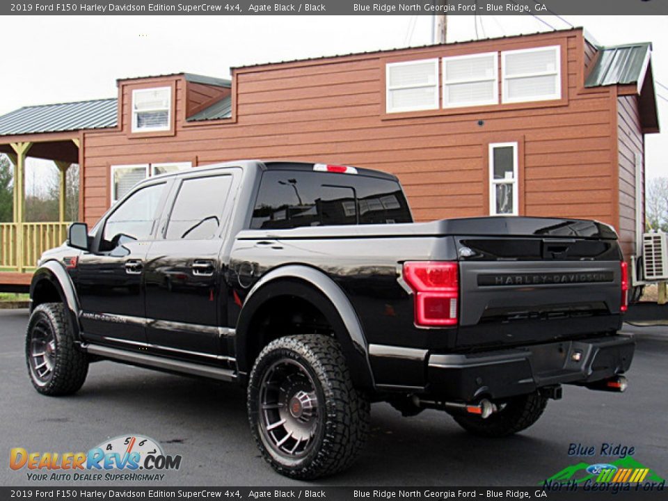 2019 Ford F150 Harley Davidson Edition SuperCrew 4x4 Agate Black / Black Photo #3