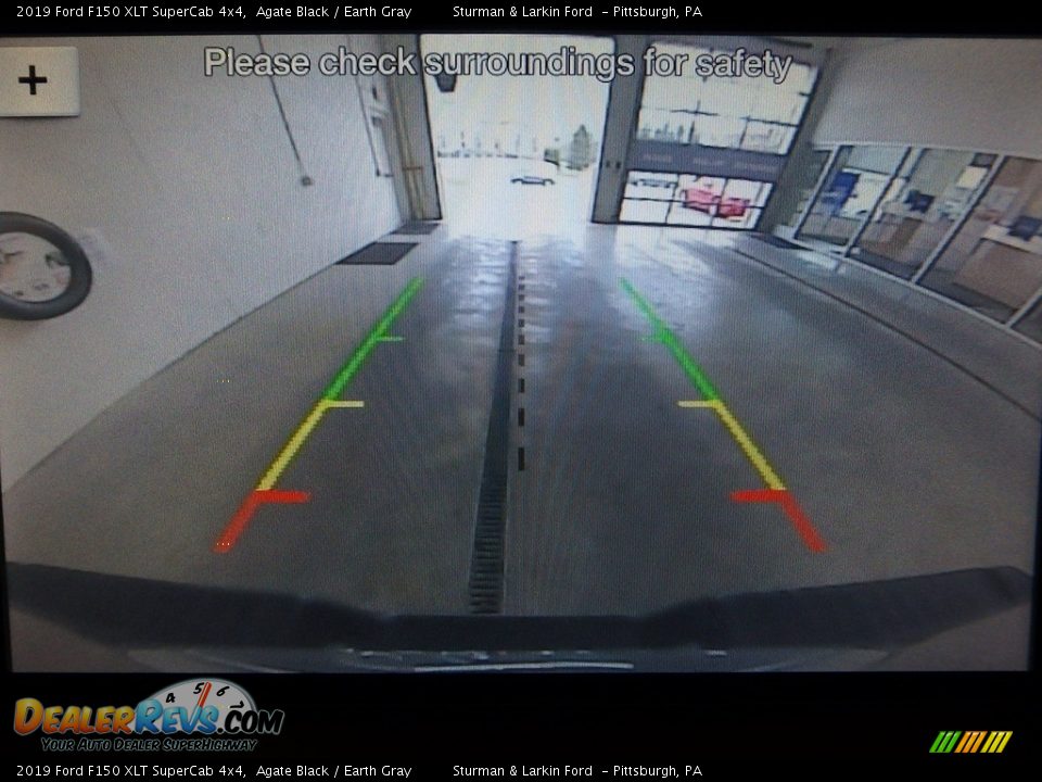 2019 Ford F150 XLT SuperCab 4x4 Agate Black / Earth Gray Photo #12