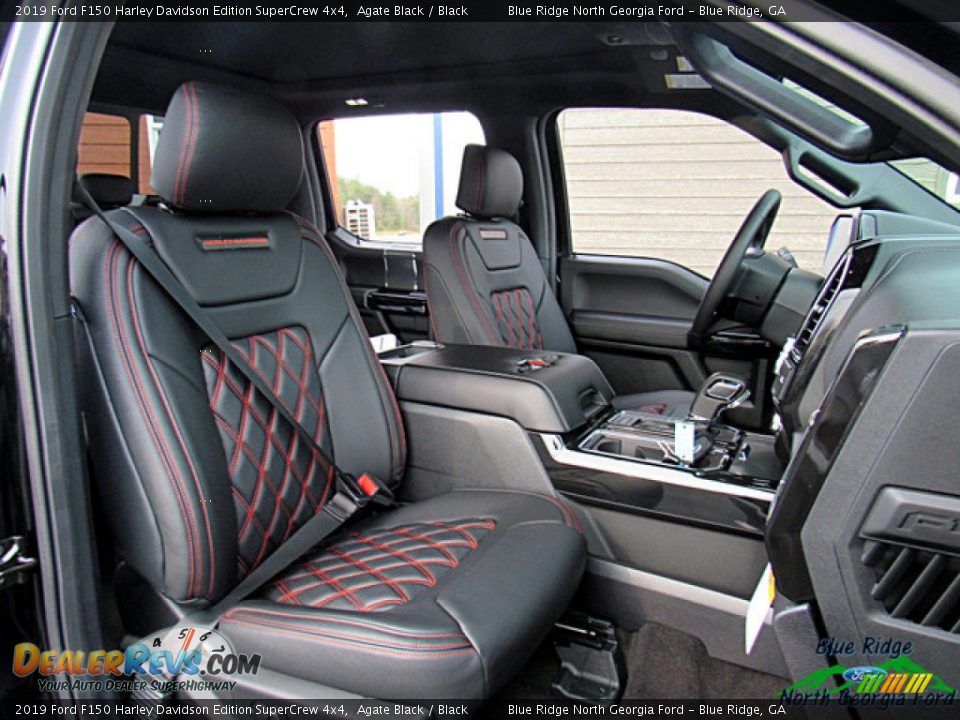 Black Interior - 2019 Ford F150 Harley Davidson Edition SuperCrew 4x4 Photo #13