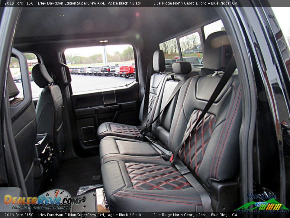 Rear Seat of 2019 Ford F150 Harley Davidson Edition SuperCrew 4x4 Photo #14