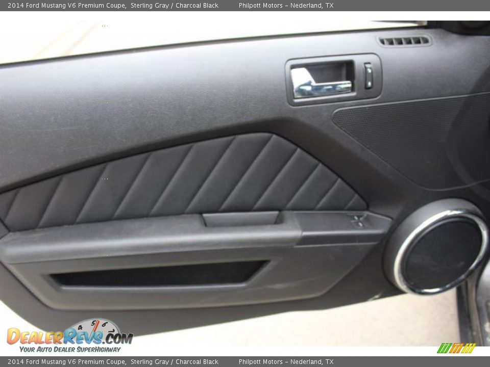2014 Ford Mustang V6 Premium Coupe Sterling Gray / Charcoal Black Photo #10