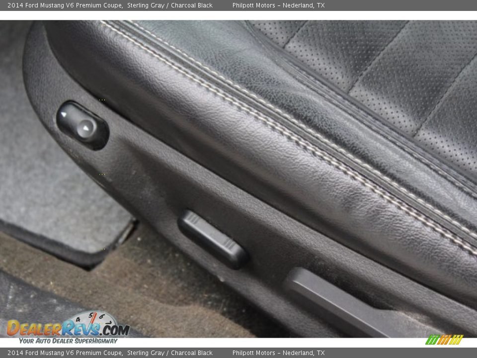 2014 Ford Mustang V6 Premium Coupe Sterling Gray / Charcoal Black Photo #11