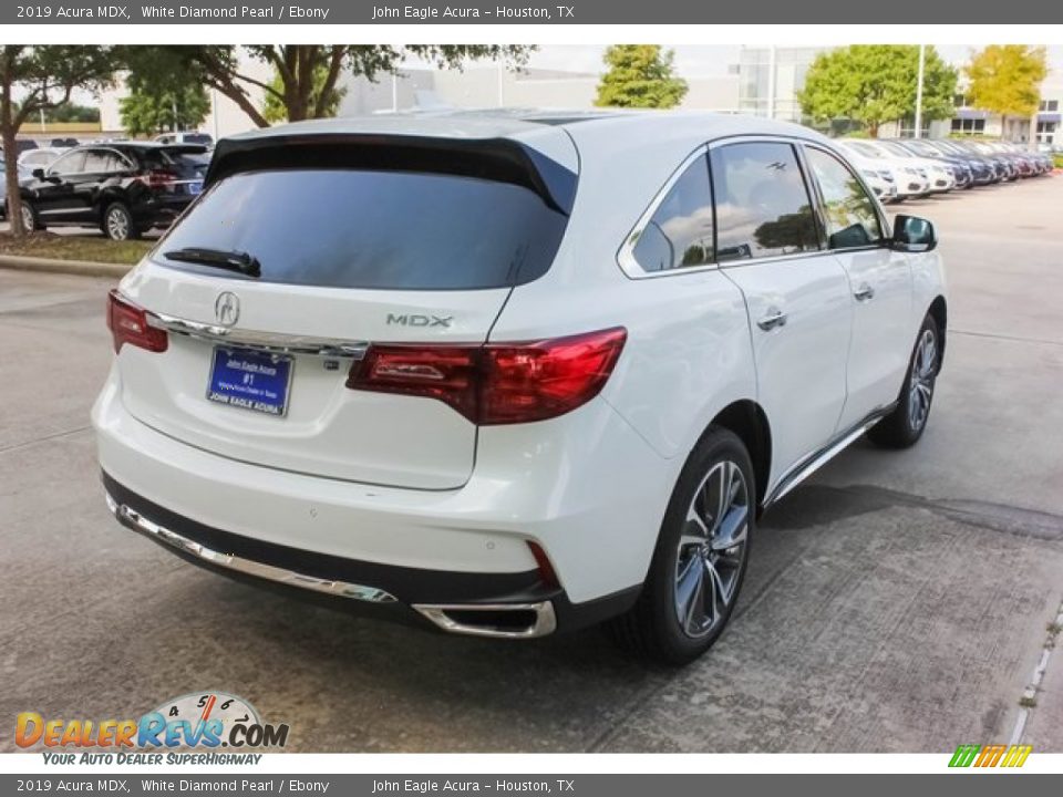 2019 Acura MDX White Diamond Pearl / Ebony Photo #7