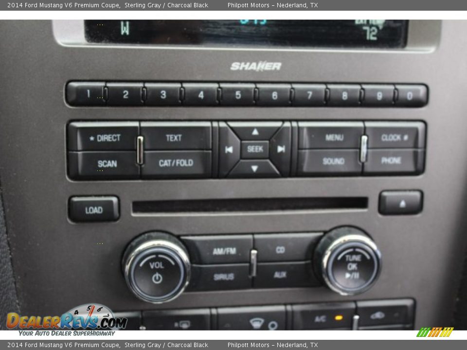 2014 Ford Mustang V6 Premium Coupe Sterling Gray / Charcoal Black Photo #16