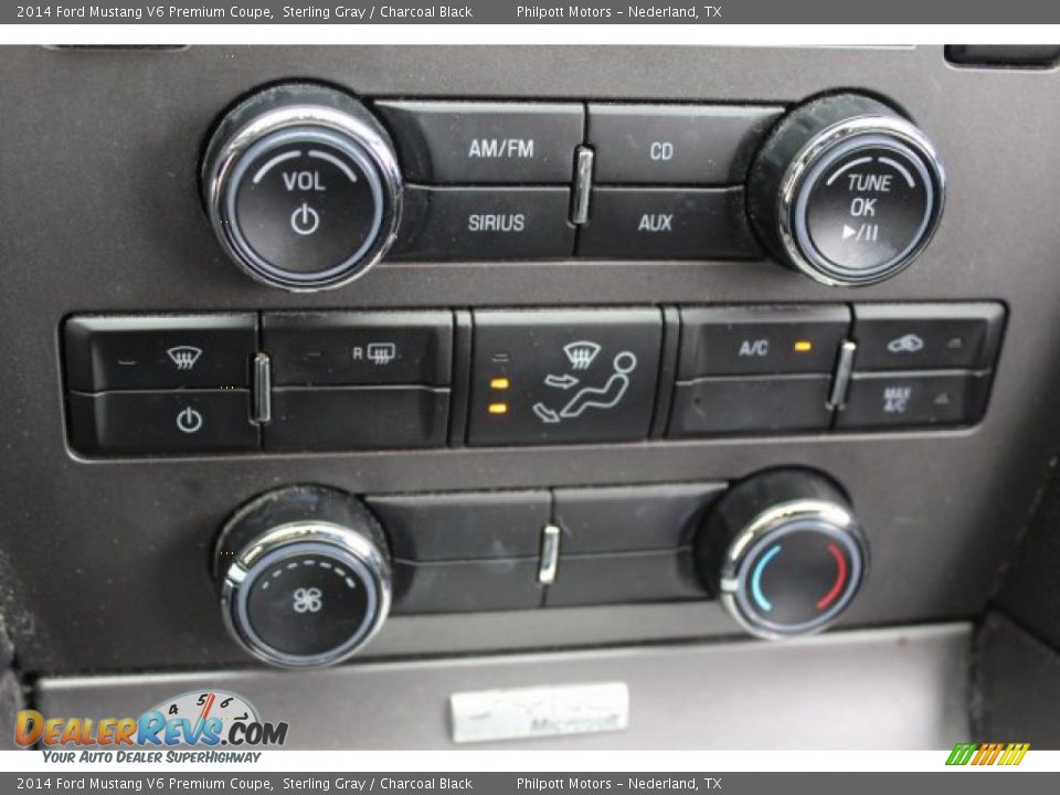 2014 Ford Mustang V6 Premium Coupe Sterling Gray / Charcoal Black Photo #17