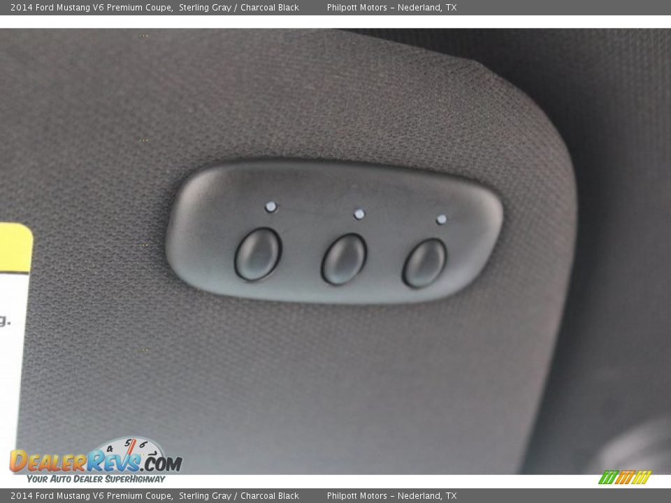 2014 Ford Mustang V6 Premium Coupe Sterling Gray / Charcoal Black Photo #19