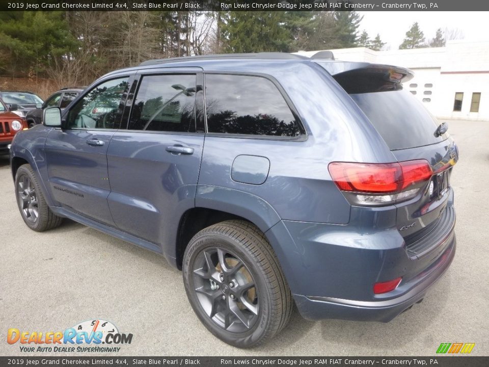 2019 Jeep Grand Cherokee Limited 4x4 Slate Blue Pearl / Black Photo #3