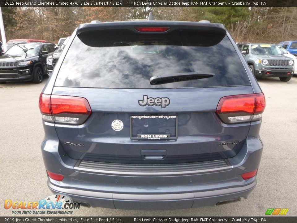 2019 Jeep Grand Cherokee Limited 4x4 Slate Blue Pearl / Black Photo #4