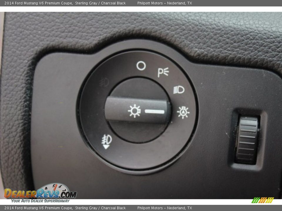 2014 Ford Mustang V6 Premium Coupe Sterling Gray / Charcoal Black Photo #22