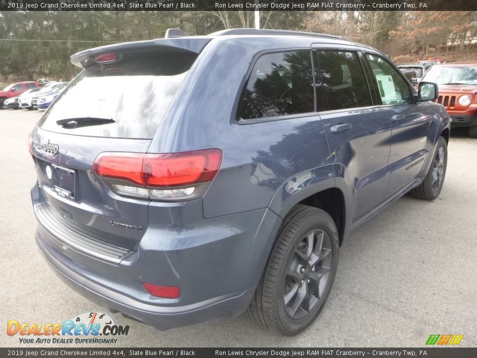 2019 Jeep Grand Cherokee Limited 4x4 Slate Blue Pearl / Black Photo #5