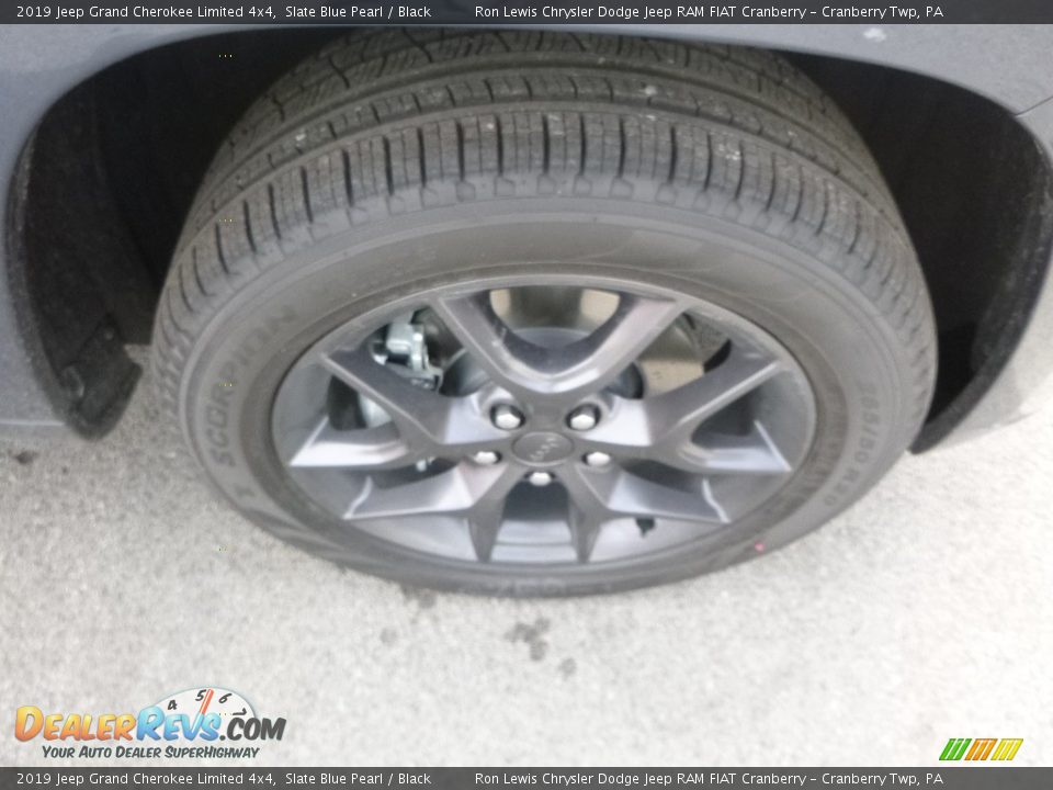 2019 Jeep Grand Cherokee Limited 4x4 Slate Blue Pearl / Black Photo #9