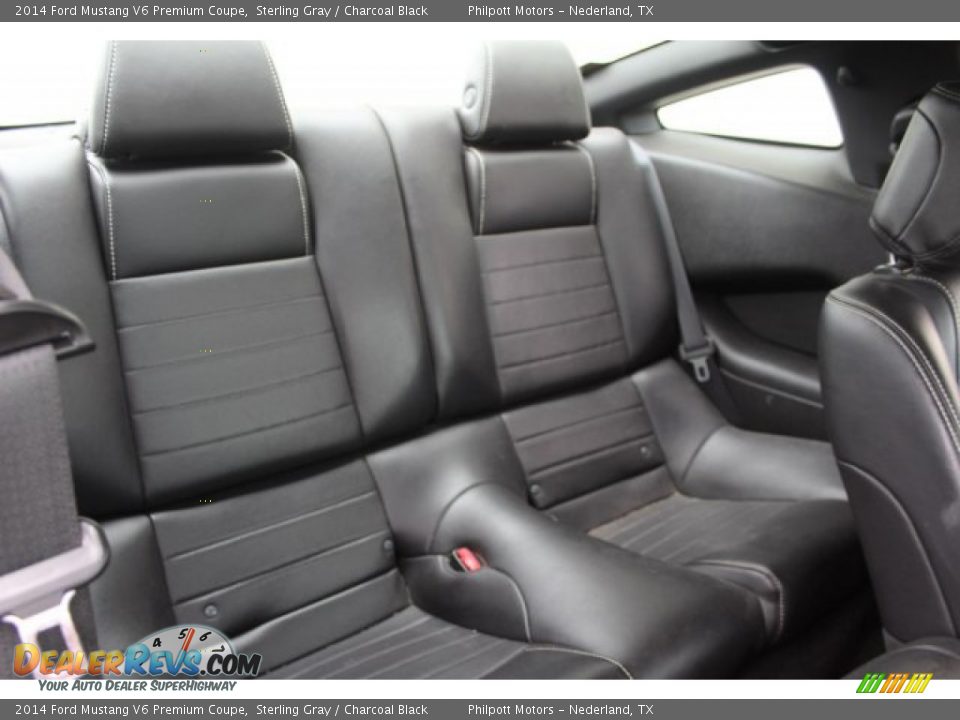 2014 Ford Mustang V6 Premium Coupe Sterling Gray / Charcoal Black Photo #27