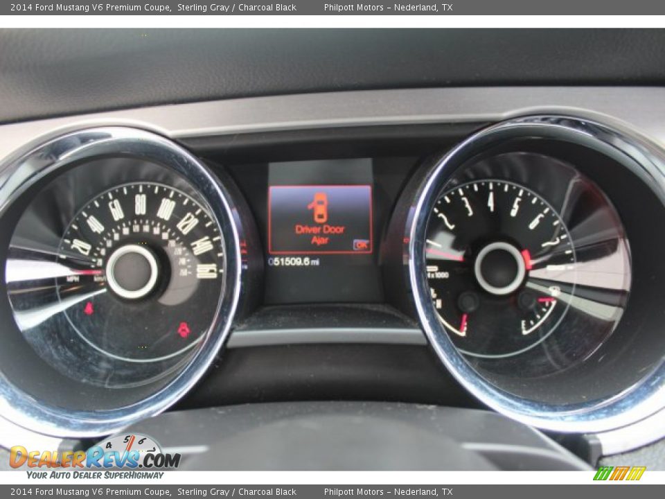 2014 Ford Mustang V6 Premium Coupe Sterling Gray / Charcoal Black Photo #28