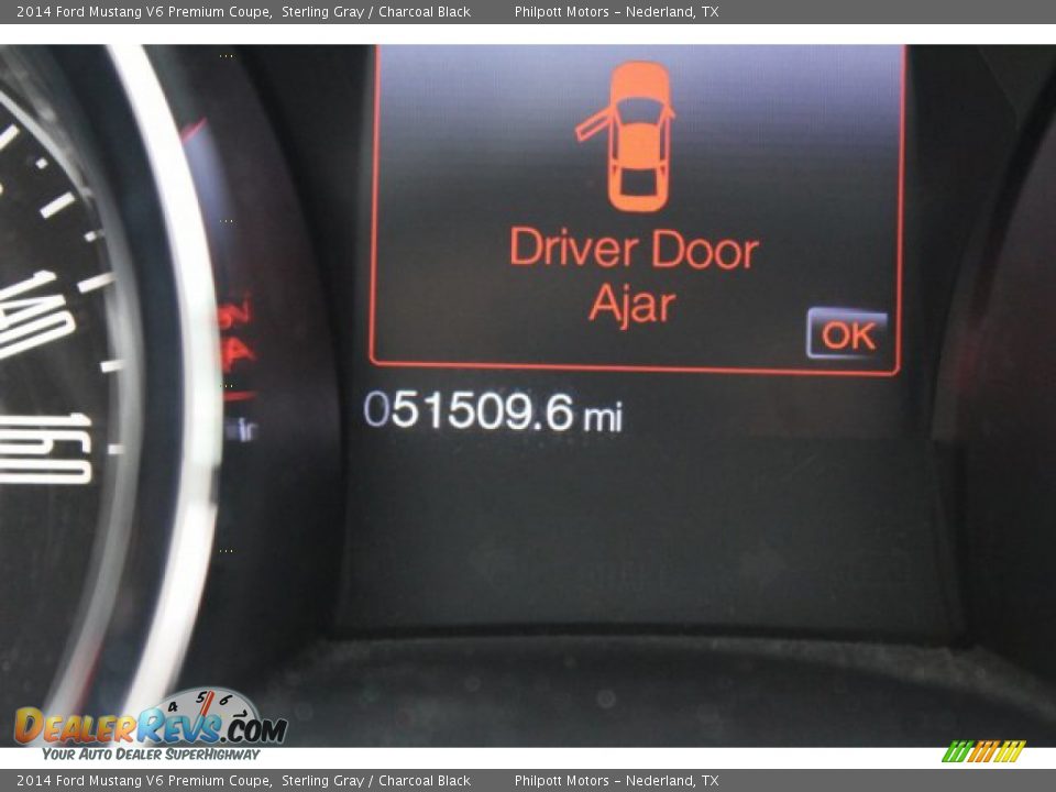 2014 Ford Mustang V6 Premium Coupe Sterling Gray / Charcoal Black Photo #29