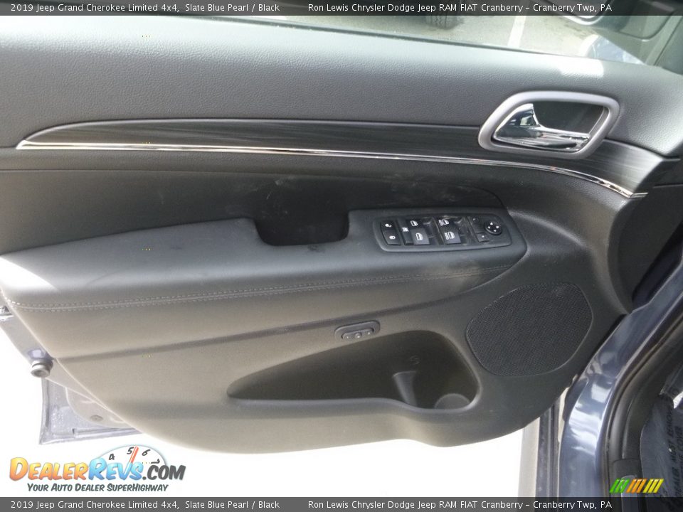 2019 Jeep Grand Cherokee Limited 4x4 Slate Blue Pearl / Black Photo #14