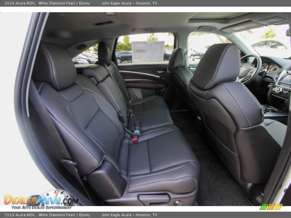 2019 Acura MDX White Diamond Pearl / Ebony Photo #24