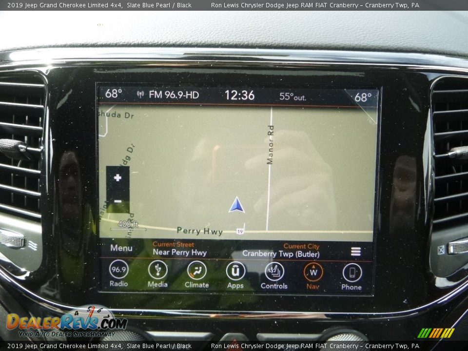 Navigation of 2019 Jeep Grand Cherokee Limited 4x4 Photo #18