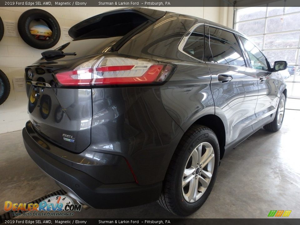 2019 Ford Edge SEL AWD Magnetic / Ebony Photo #2