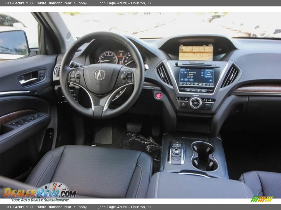2019 Acura MDX White Diamond Pearl / Ebony Photo #28