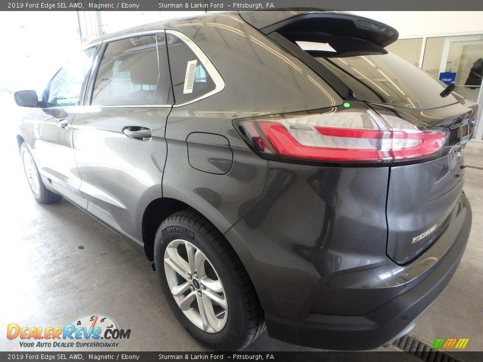 2019 Ford Edge SEL AWD Magnetic / Ebony Photo #4
