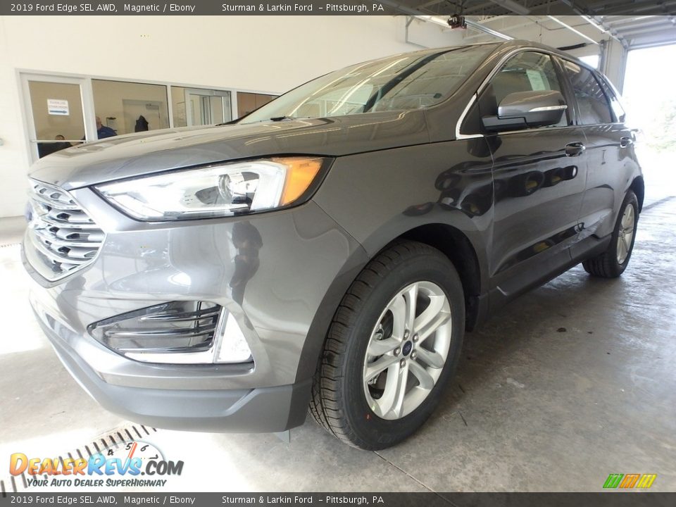 2019 Ford Edge SEL AWD Magnetic / Ebony Photo #5