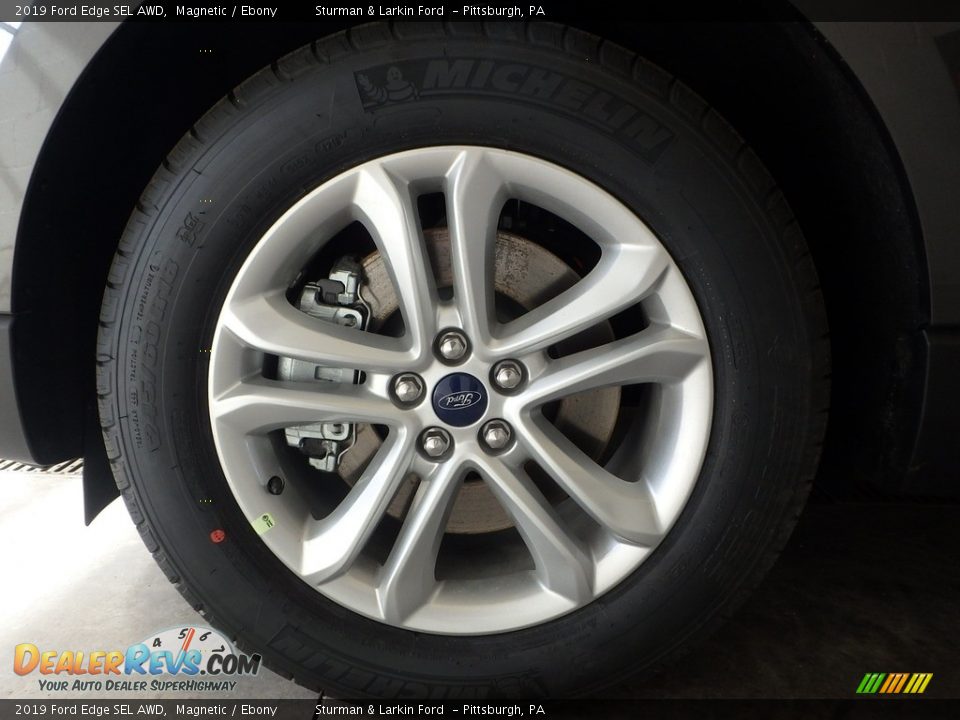 2019 Ford Edge SEL AWD Magnetic / Ebony Photo #6