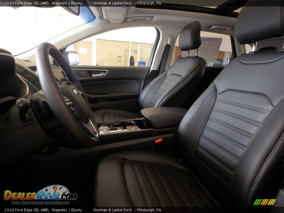 2019 Ford Edge SEL AWD Magnetic / Ebony Photo #7