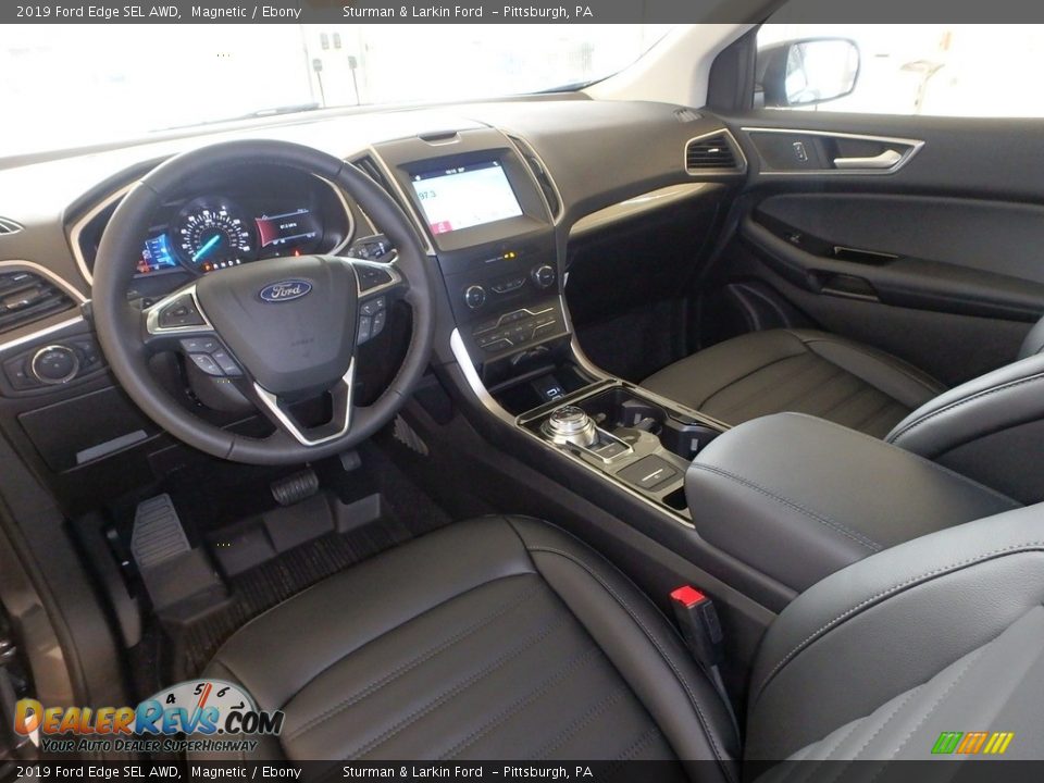 2019 Ford Edge SEL AWD Magnetic / Ebony Photo #9