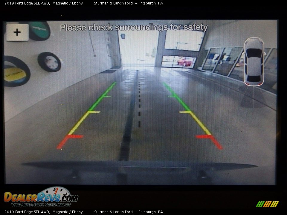 2019 Ford Edge SEL AWD Magnetic / Ebony Photo #12