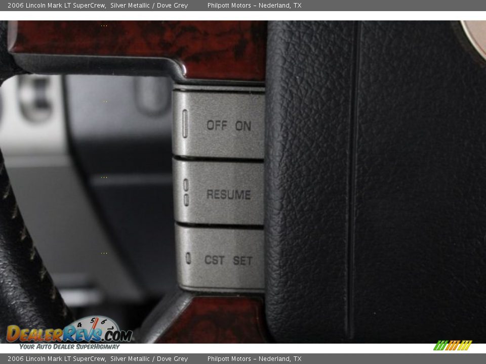 2006 Lincoln Mark LT SuperCrew Silver Metallic / Dove Grey Photo #13