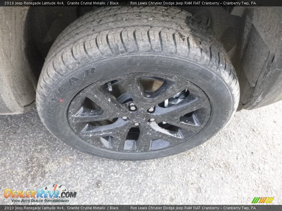 2019 Jeep Renegade Latitude 4x4 Granite Crystal Metallic / Black Photo #9