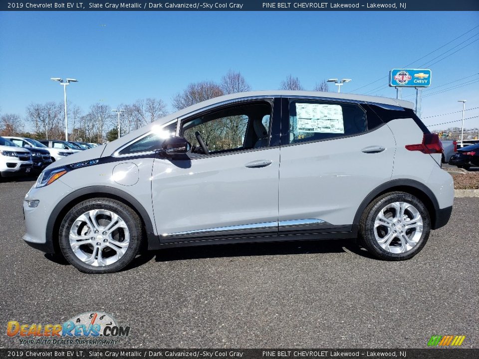 Slate Gray Metallic 2019 Chevrolet Bolt EV LT Photo #3