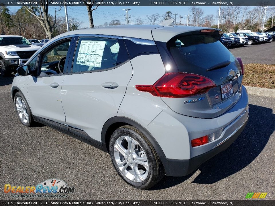2019 Chevrolet Bolt EV LT Slate Gray Metallic / Dark Galvanized/­Sky Cool Gray Photo #4