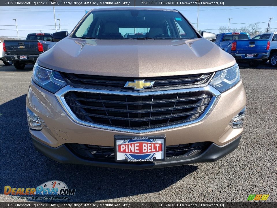 2019 Chevrolet Equinox LS AWD Sandy Ridge Metallic / Medium Ash Gray Photo #2