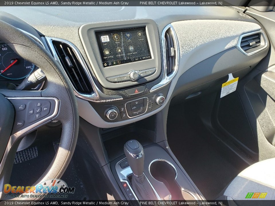 2019 Chevrolet Equinox LS AWD Sandy Ridge Metallic / Medium Ash Gray Photo #10