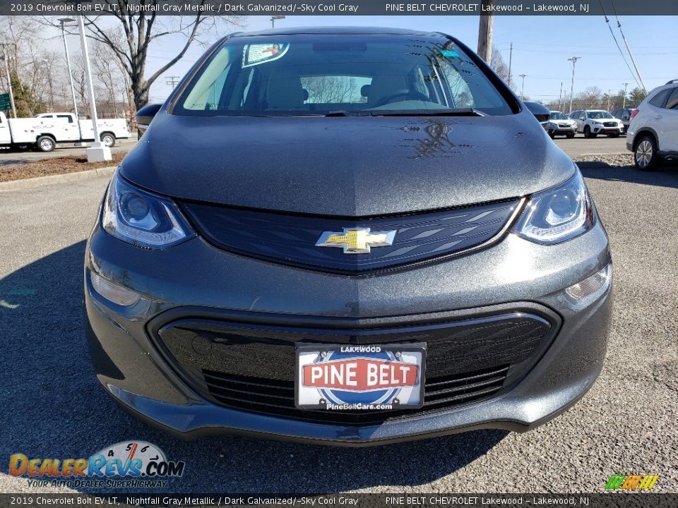 2019 Chevrolet Bolt EV LT Nightfall Gray Metallic / Dark Galvanized/­Sky Cool Gray Photo #2